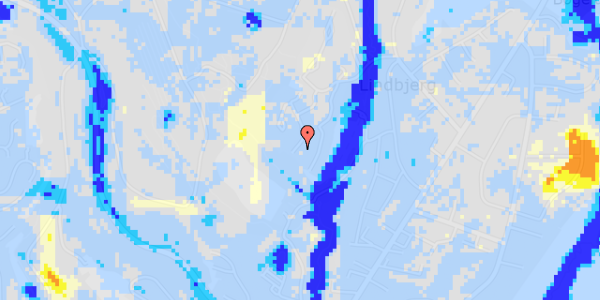 Ekstrem regn på Lindbjergparken 95