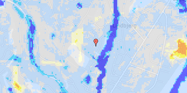 Ekstrem regn på Lindbjergparken 97