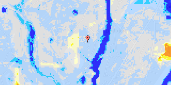 Ekstrem regn på Lindbjergparken 105