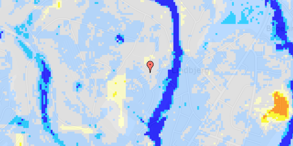 Ekstrem regn på Lindbjergparken 125