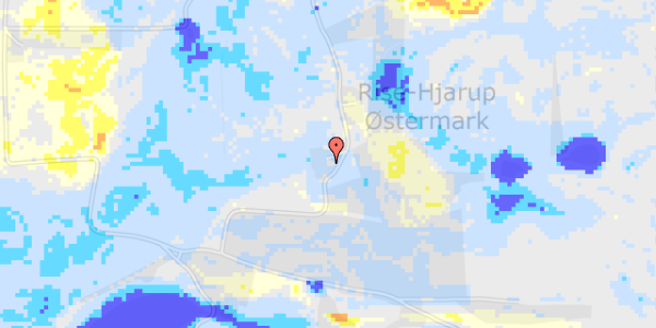 Ekstrem regn på Lindbjerg Skovvej 111