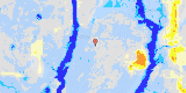 Ekstrem regn på Lindedal 9A