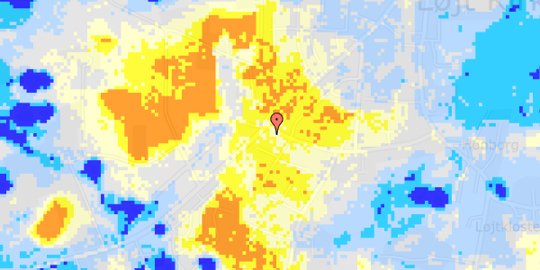 Ekstrem regn på Lykkevej 2