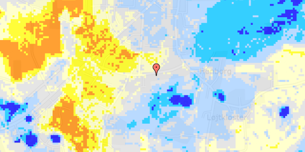 Ekstrem regn på Lykkevej 30