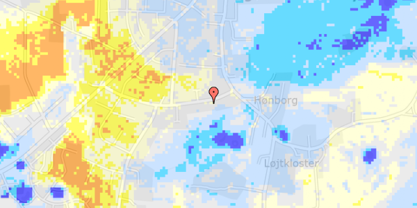 Ekstrem regn på Lykkevej 36