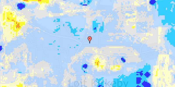 Ekstrem regn på Løjt Nørrevang 3