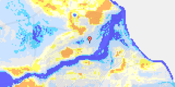 Ekstrem regn på Lønholt 59