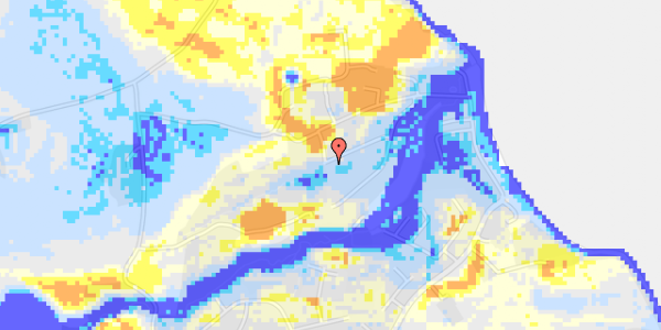 Ekstrem regn på Lønholt 81