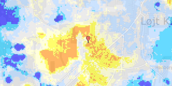 Ekstrem regn på Mosevej 27