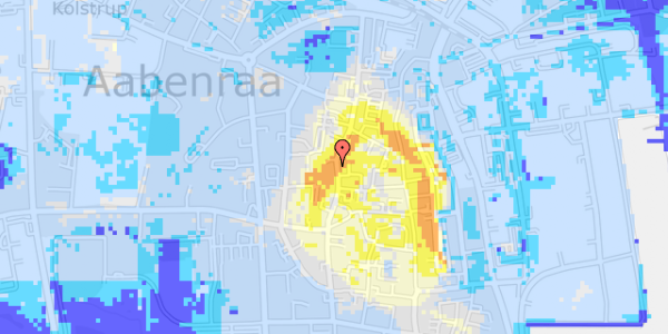 Ekstrem regn på Nygade 12C, 1. 