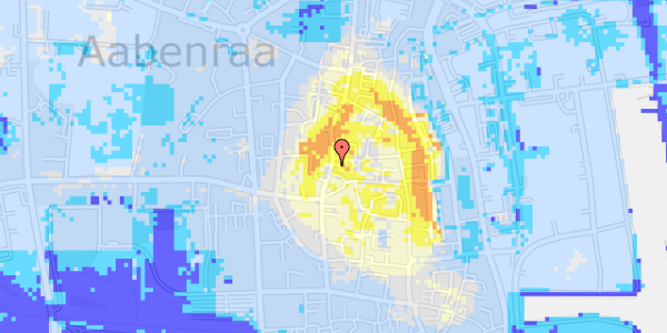 Ekstrem regn på Nygade 31B