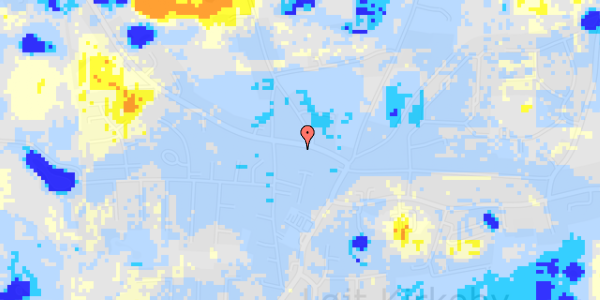 Ekstrem regn på Nørbyvej 7