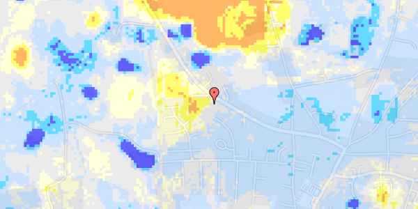 Ekstrem regn på Nørbyvej 27A