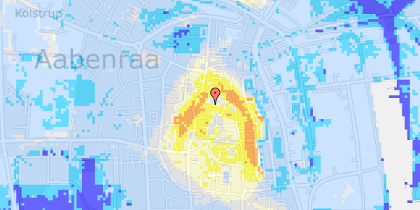 Ekstrem regn på Nørretorv 5