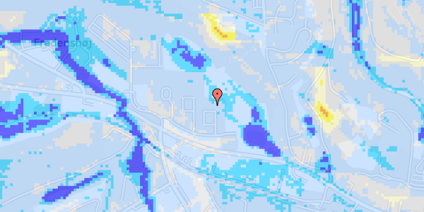 Ekstrem regn på Petersborg 47, 1. th