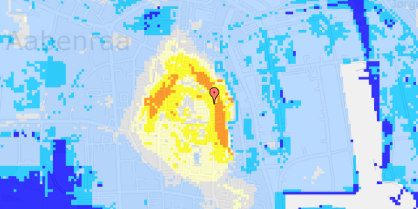 Ekstrem regn på Ramsherred 43B, 2. th