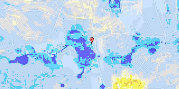 Ekstrem regn på Rugkobbel 220