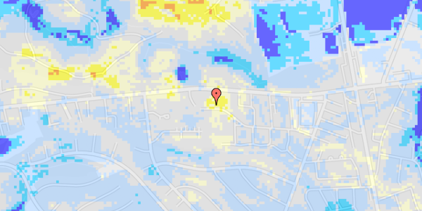 Ekstrem regn på Sandved 37D