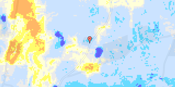 Ekstrem regn på Sandskærvej 31