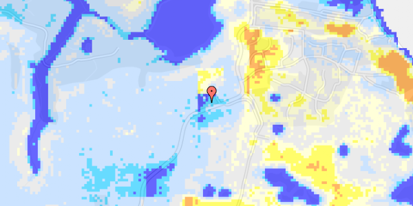 Ekstrem regn på Sandskærvej 155