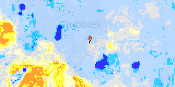 Ekstrem regn på Sejsbjerg 22