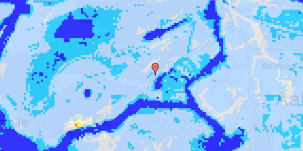 Ekstrem regn på Skovbakken 13