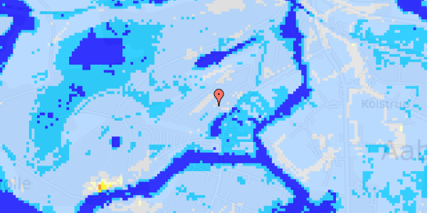 Ekstrem regn på Skovbakken 29