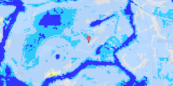 Ekstrem regn på Skovbakken 59