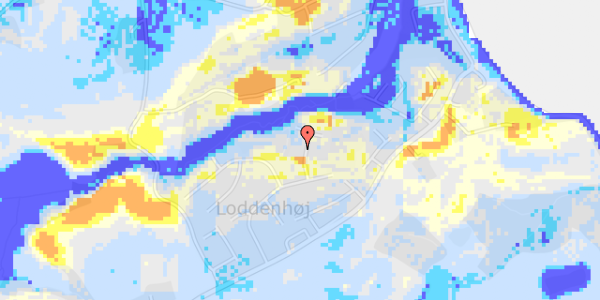 Ekstrem regn på Slugten 35