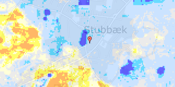 Ekstrem regn på Stubbæk Bygade 6B, 1. 3