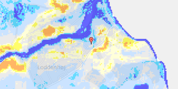 Ekstrem regn på Søkær 8