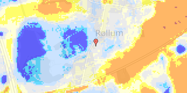 Ekstrem regn på Søndermark 27