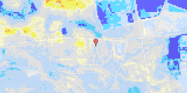 Ekstrem regn på Tøndervej 145, 1. th