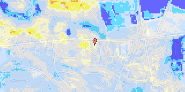 Ekstrem regn på Tøndervej 151, 1. th