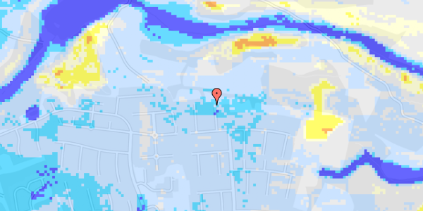 Ekstrem regn på Uglekær 123