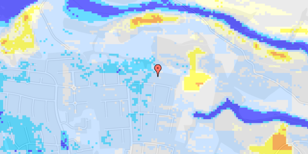 Ekstrem regn på Uglekær 176