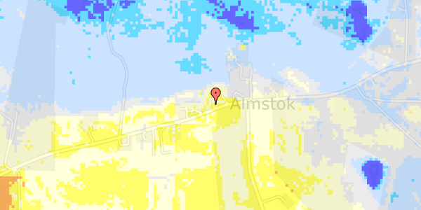 Ekstrem regn på Almstokvej 14