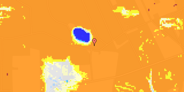 Ekstrem regn på Hovborgvej 34A