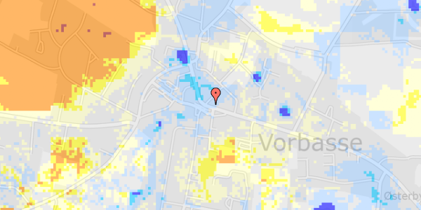 Ekstrem regn på Østergade 1A, 1. 