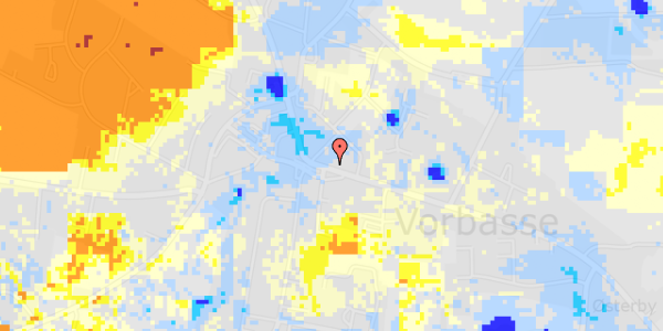 Ekstrem regn på Østergade 3