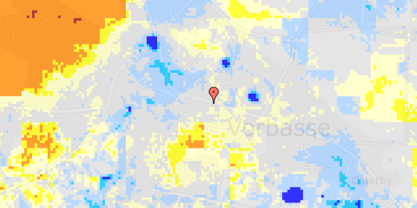 Ekstrem regn på Østergade 14