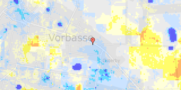 Ekstrem regn på Østergade 46