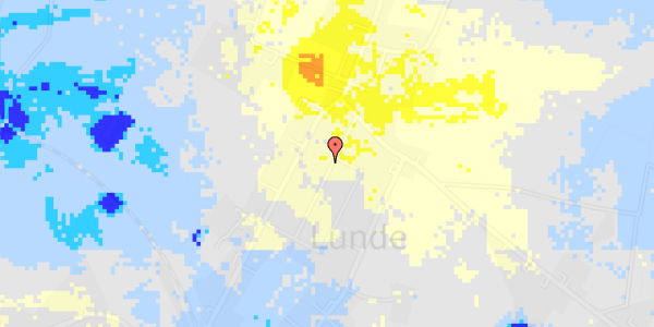 Ekstrem regn på Degnevej 13