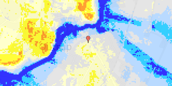 Ekstrem regn på Enghavevej 2E