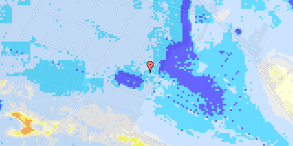 Ekstrem regn på Engvejen 45