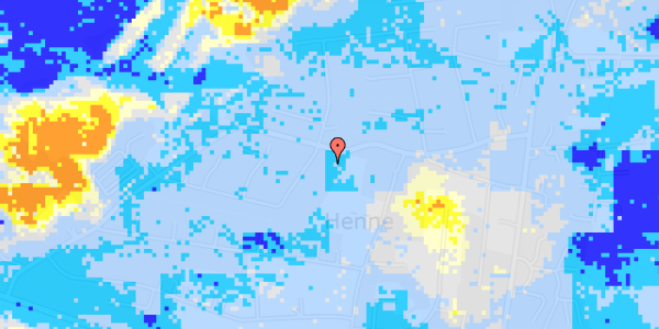 Ekstrem regn på Fuutvej 32