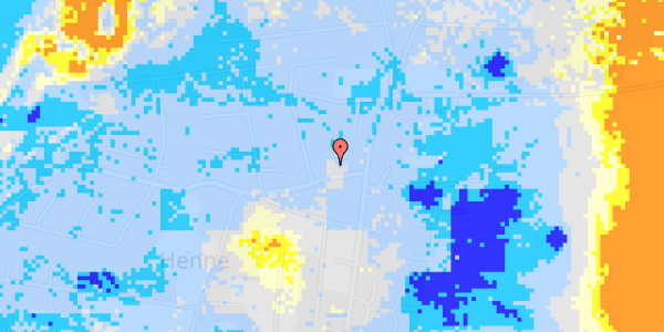 Ekstrem regn på Duevej 1A