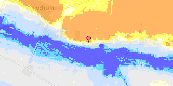 Ekstrem regn på Hekkenfeldtvej 40