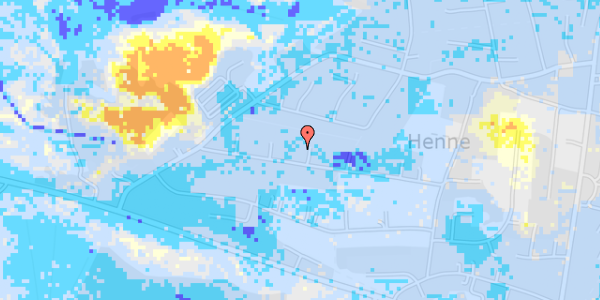 Ekstrem regn på Kærvej 19