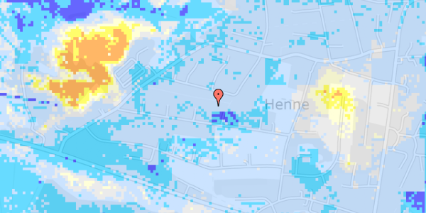 Ekstrem regn på Kærvej 29